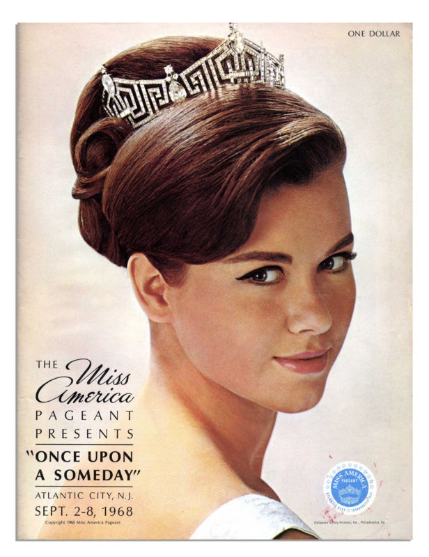 #145 Miss America 1968 Debbie Barnes from Pittsburg State & Jane Bair from PARSONS, MISS KANSAS.