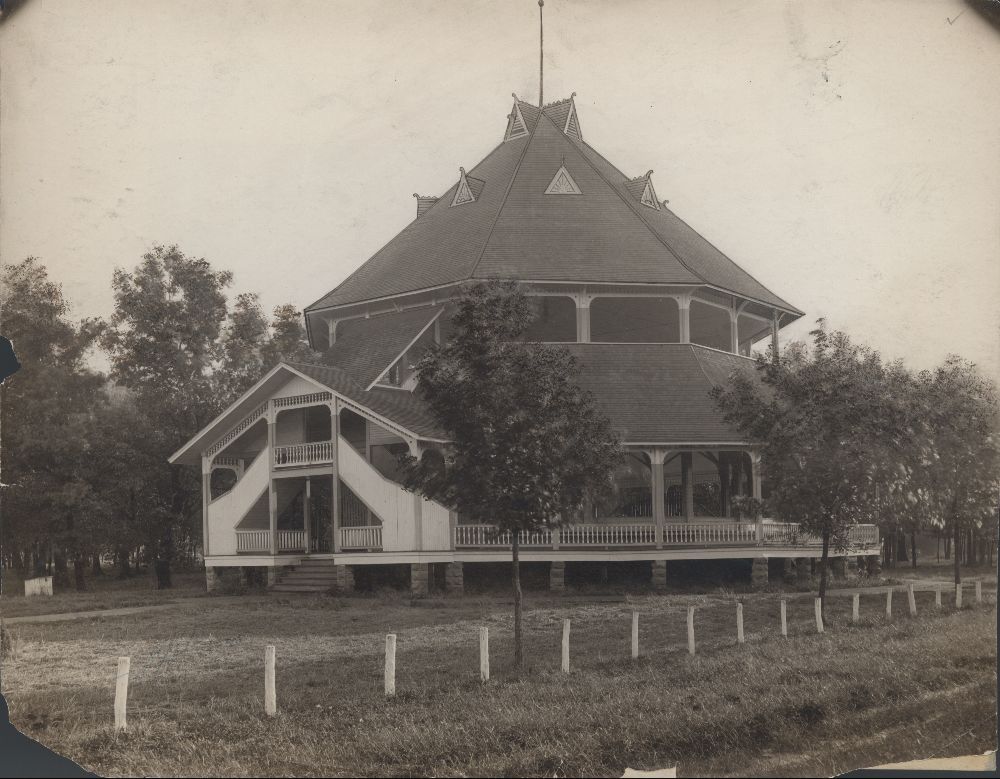 #111 PARSONS PAVILION IN FOREST PARK EARLY 1900'S