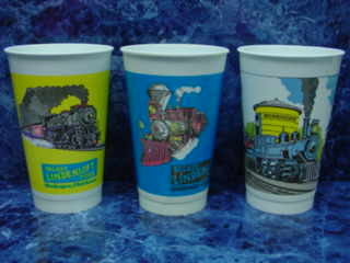 #72 20 OZ. LINDENLOFT CUPS, I HAD TO BUY  A MINIMUM ORDER OF 5000 CUPS ON EACH COLOR, I STILL HAVE MANY OF THESE CUPS