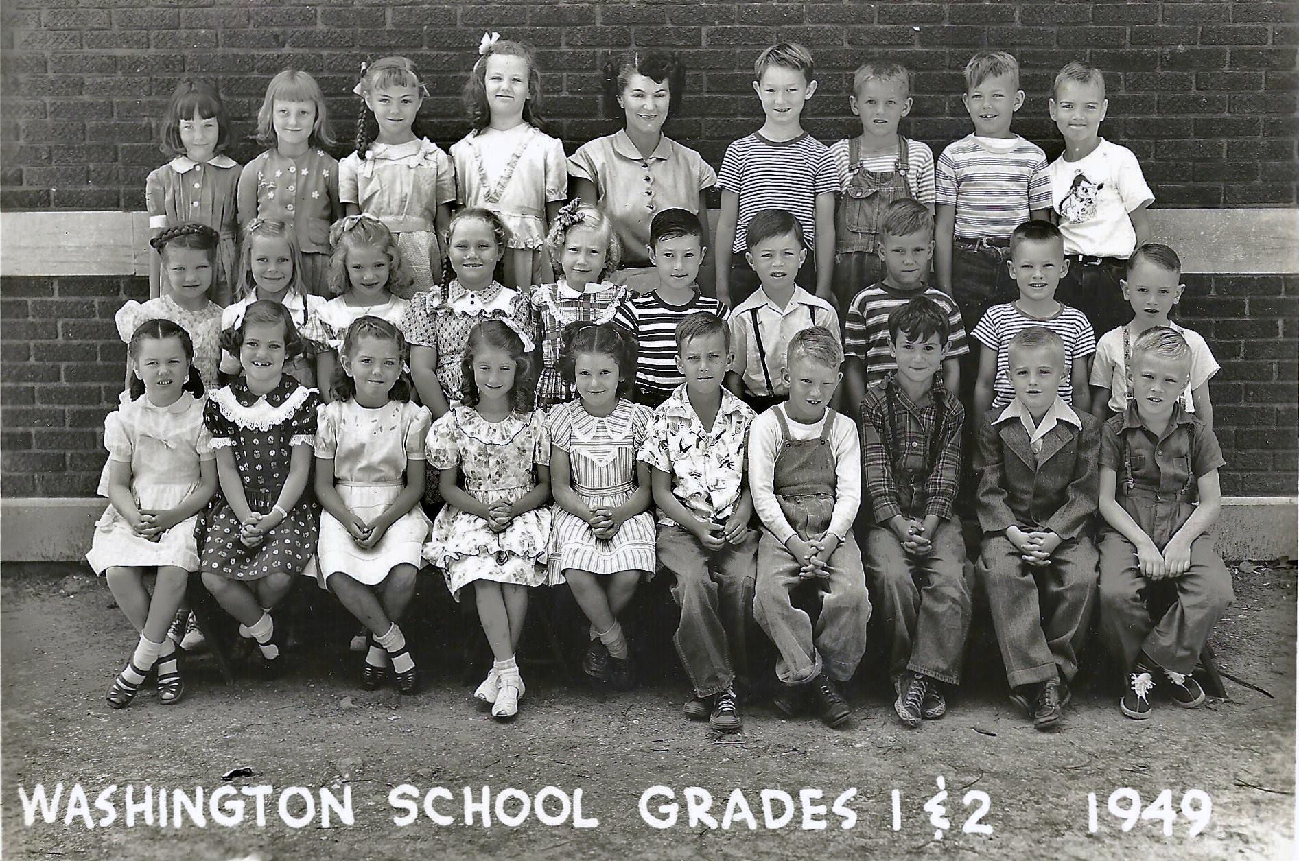 #103 WASHINGTON GRADE 1&2 1949 PARSONS, KS