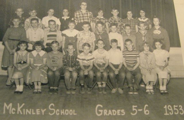 #106 P4 McKINLEY GRADES 5&6 1953 PARSONS, KS