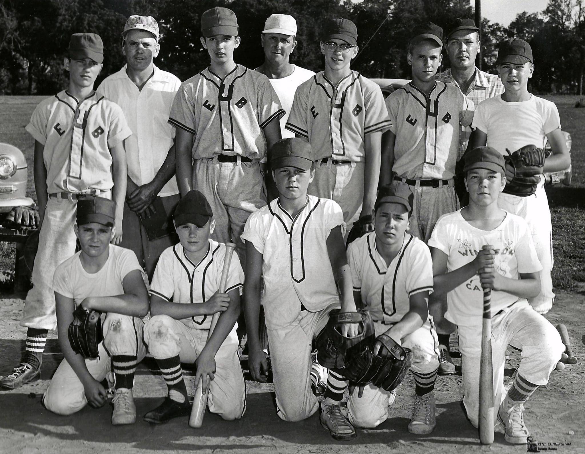 #172 Parsons EUB Church 1956 baseball team