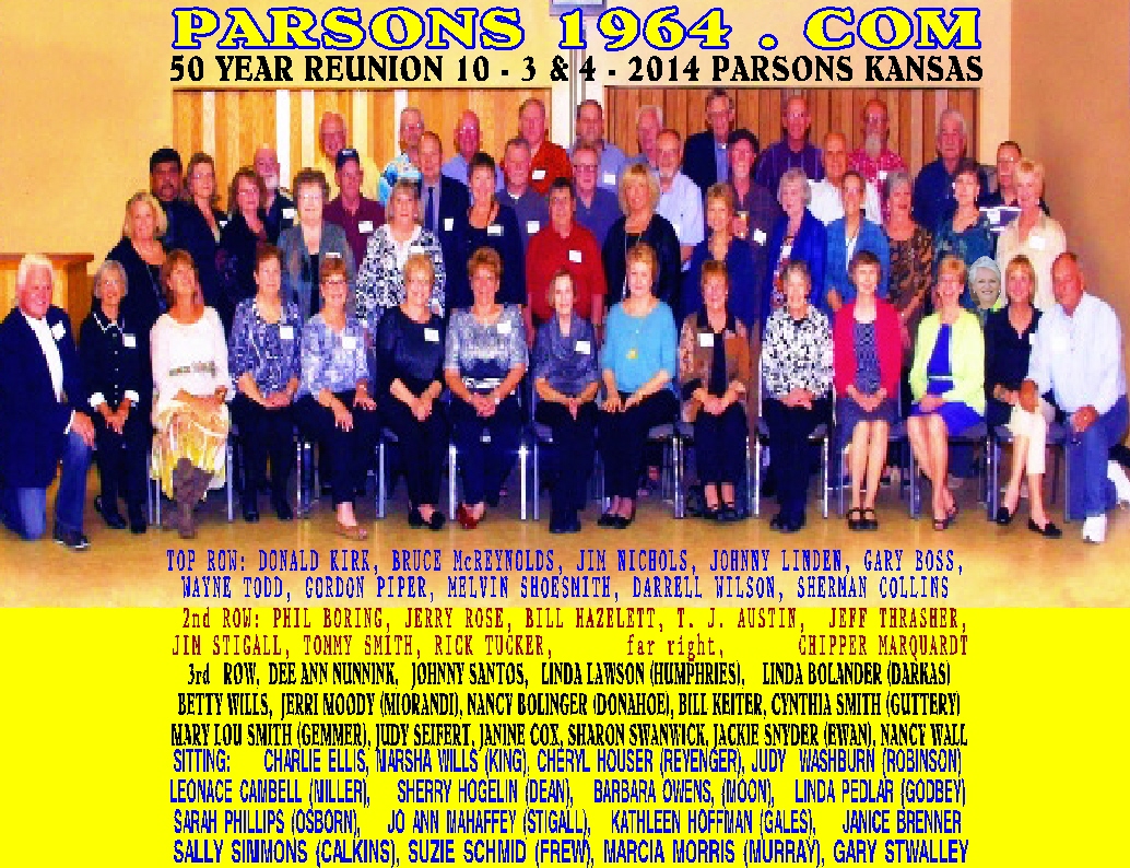 #4 IMPROVED COLOR PICTURE 1964 CLASS 50 YEAR REUNION OCT. 3 & 4, 2014 ALL TMIE TOP 10 FEMALE COUNTRY SINGERS