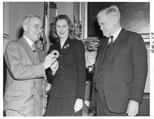 #116 Alice Marie Casey of Parsons, Kansas 1945 Harry Truman nyc