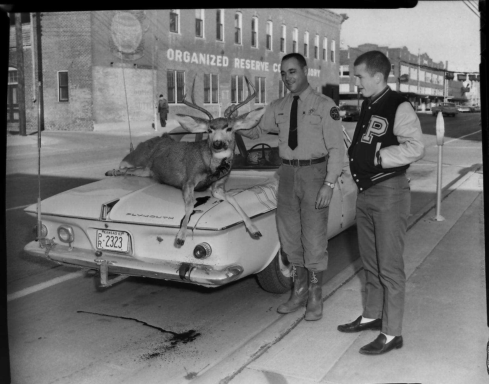 #98 TOMMY CRISPINO & JIM NICHOLS 1963 PARSONS, KS.