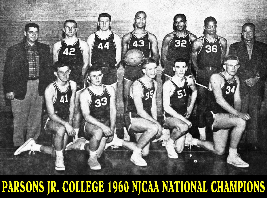 #15 PARSONS J C 1960 NJCAA NATIONAL CHAMPIONS