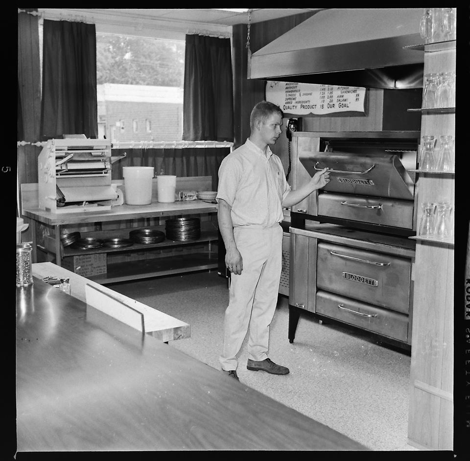 #108 FIRST PIZZA RESTAURANT IN PARSONS, KS 1966 JOHNNY LINDEN & T. J. AUSTIN WORKED THERE 