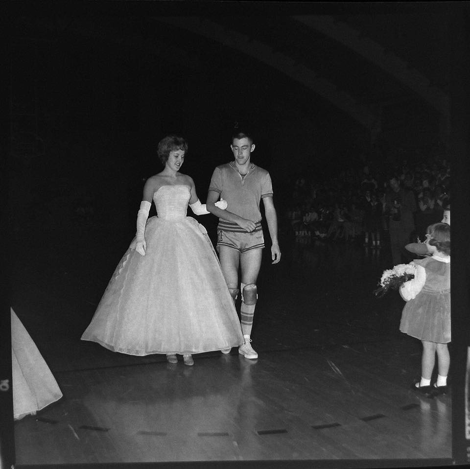 #32 PHS 1963 BB QUEEN MARY JAYNE QUARLES AND TOM VERNER