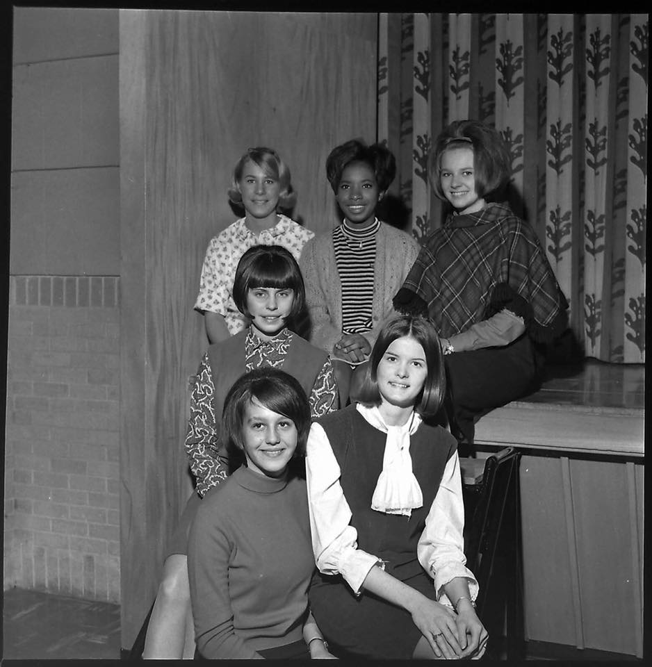 #30 PARSONS H. S. 1966/67 BASKETBALL QUEEN CANDIDATES