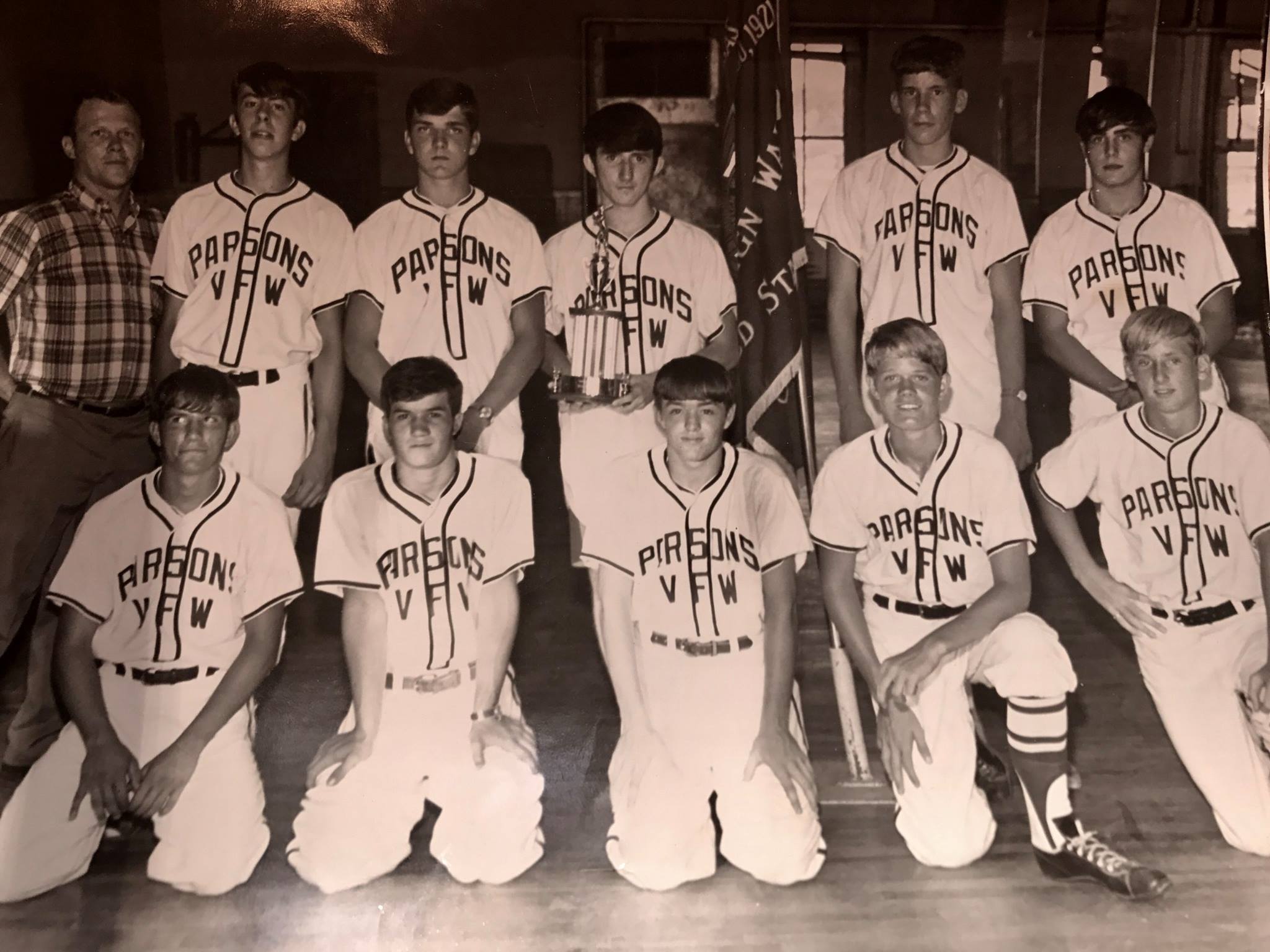 #45 PARSONS VFW BASEBALL 197?