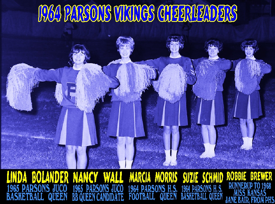 #5 1964 VIKING CHEERLEADERS RULES OF BEGINNING BASKETBALL IN KANSAS IN 1908 