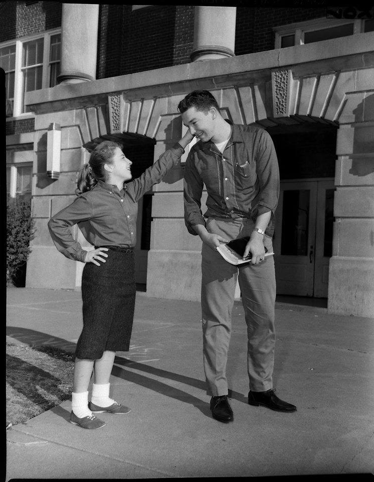 #113 ANITA ASBILL CHEERLEADER & BEN WITTY CLASS OF 1963. ORDER 1963, 1964, 1965 PARSONS VIKINGS YEARBOOKS at classmates.com