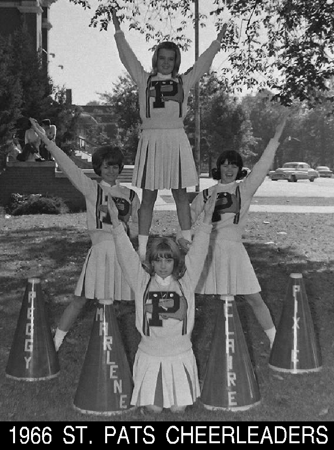 #75 ST. PATS CHEERLEADERS 1966