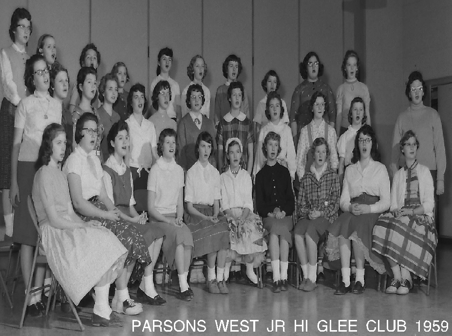 #69  West Jr. Hi 1959  Glee Club 