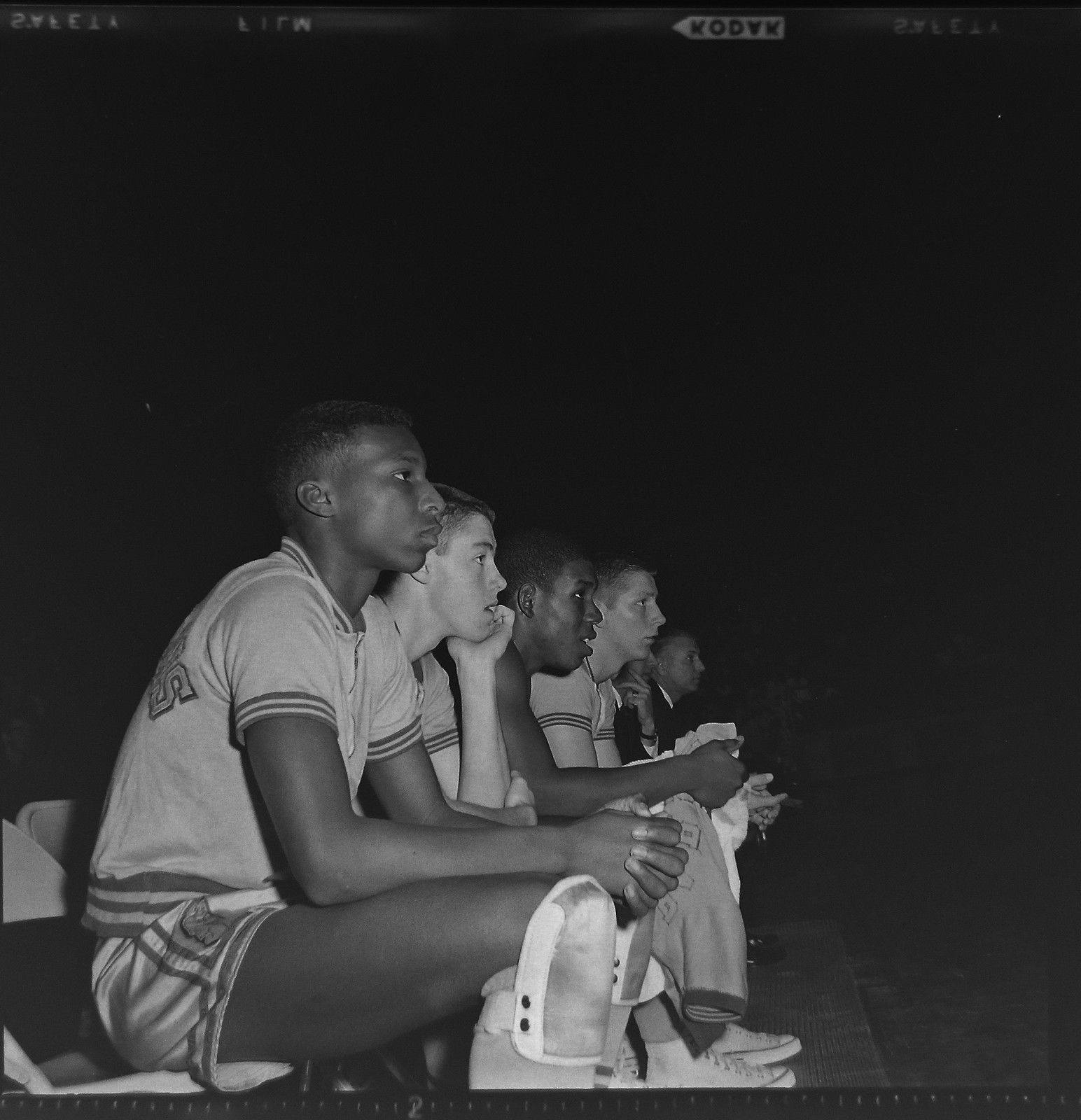 #52 Clarance Alberty, 1963 KANSAS STATE CHAMPION HIGH JUMPER, Tom Verner, George Harvey, #4 ?, LEON JURSCHE PHS 63