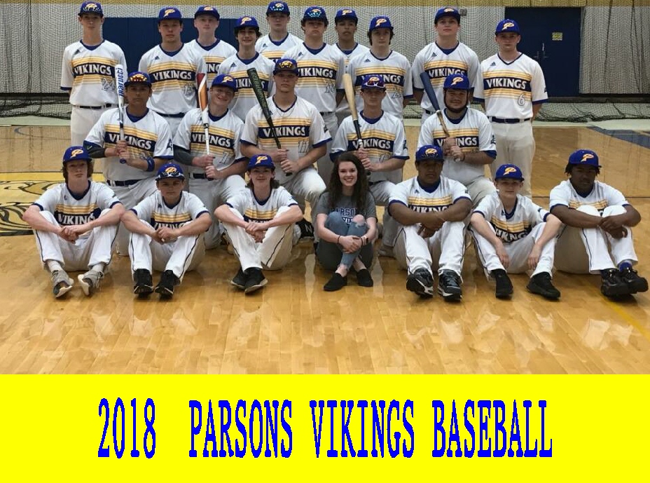 #91 PARSONS VIKINGS 2018 2nd ROW, FAR L JADEN PONCE