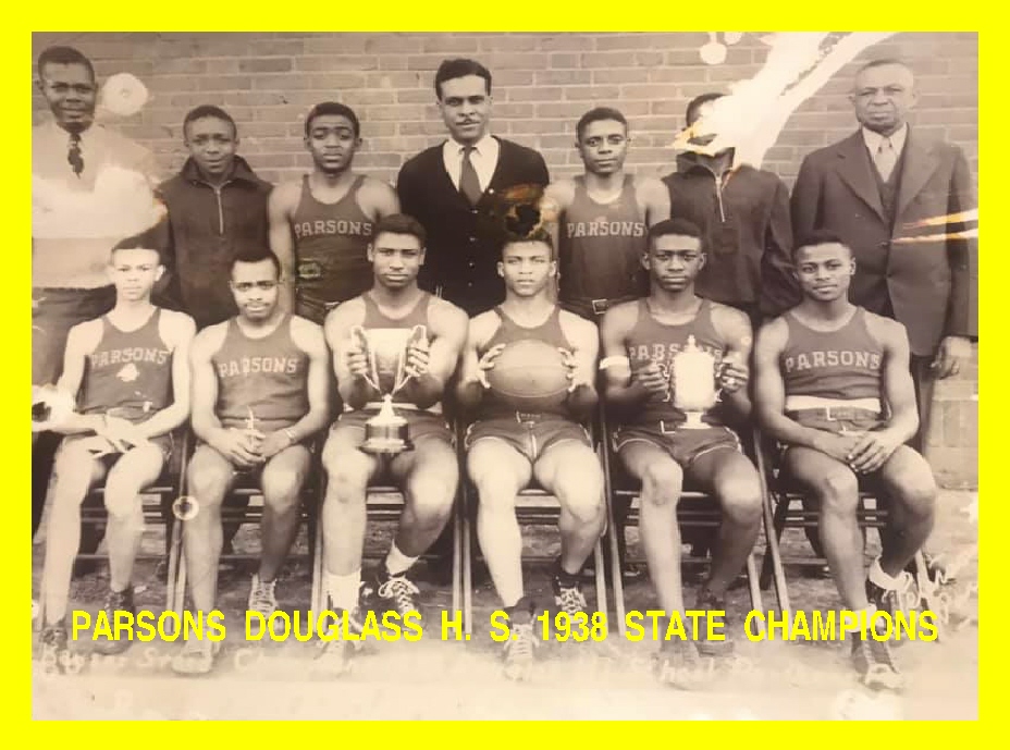 #105 PARSONS DOUGLASS H. S. 1938 STATE CHAMPION BB TEAM