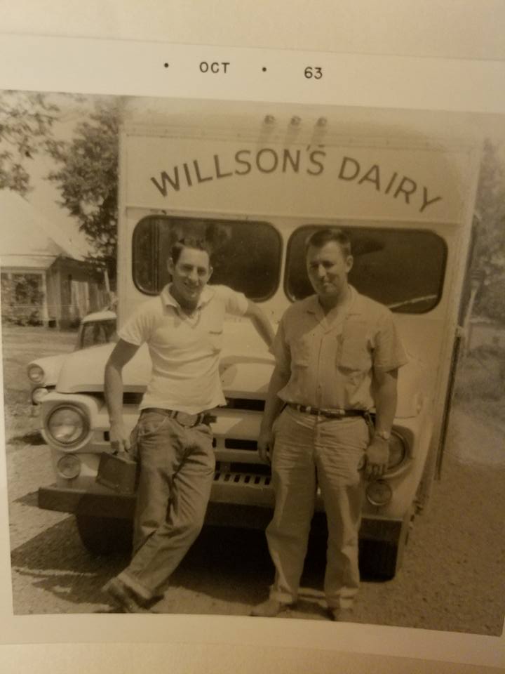 #93 DALE WILLSON R, DELIVERED MILK TO PARSONS IN 1960'S