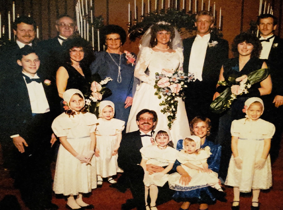 #118 BRENDA PHILLIPS WEDDING TO DR. Bret E Herrman D.C. 1987
