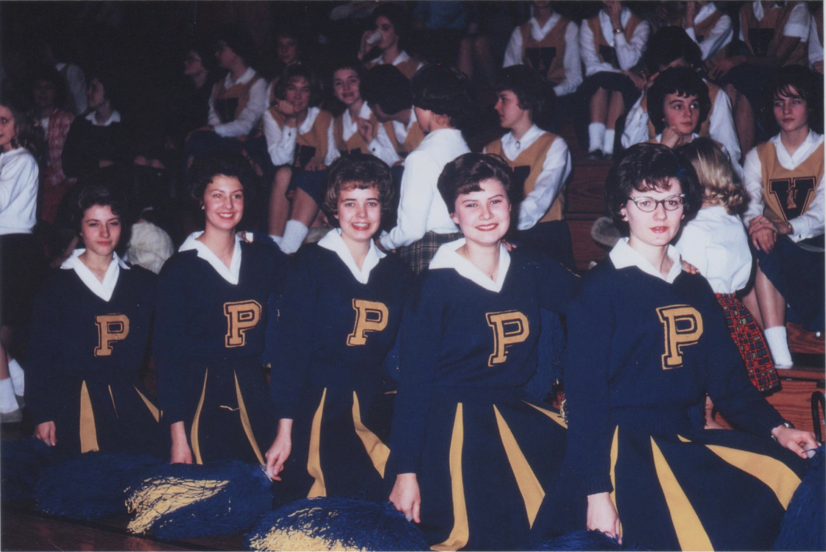 #1 PARSONS 1963 CHEERLEADERS & UNDEFEATED PARSONS VIKINGS AT 2020 4A  TOURNAMENT AT SALINA, KS. KOBE BRYANT'S LAST H. S. BASKETBALL GAME