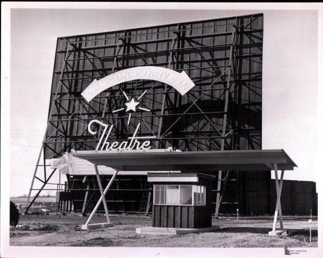  #199 CAROL STEIN'S DADDY'S DRIVE IN AT PARSONS KANSAS IN 1964 