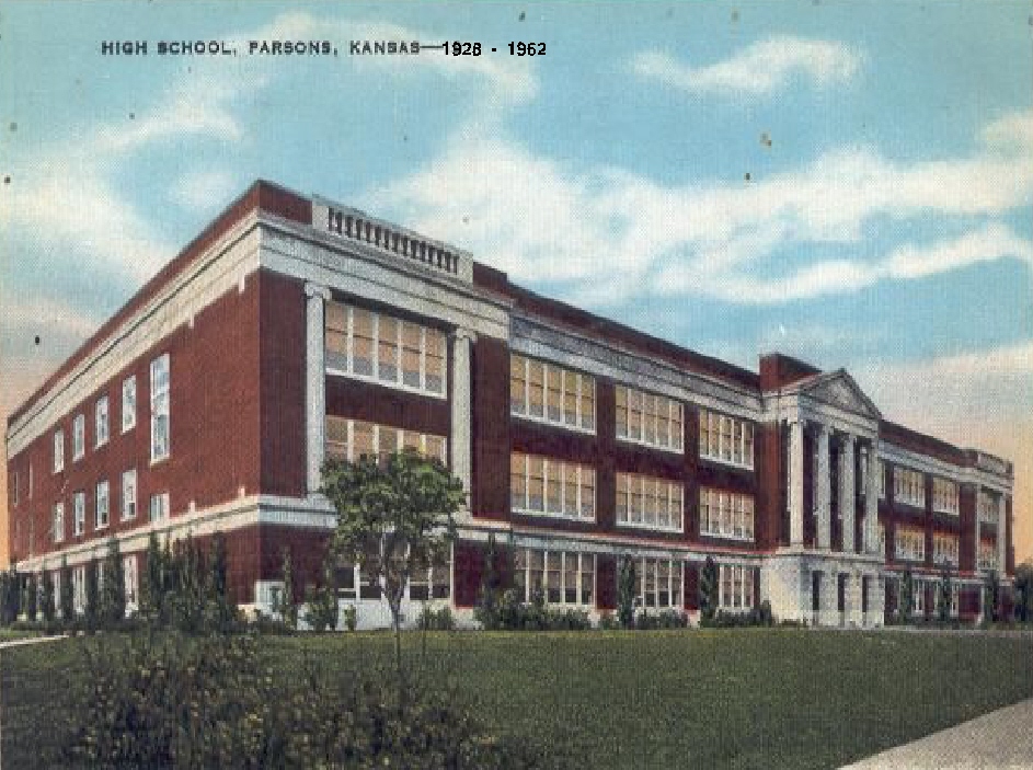 #2 PARSONS HIGH SCHOOL 1928-1962 BACK TO THE FUTURE OF BIG SCREEN TV BELOW PICTURE #2