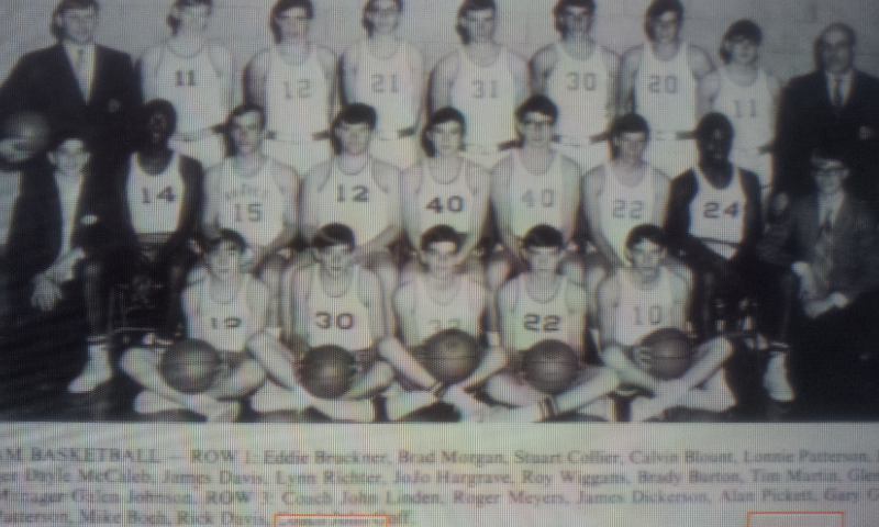 #54 P3 JOHNNY LINDEN ASSISTANT BASKETBALL COACH AT COUNCIL GROVE KANSAS