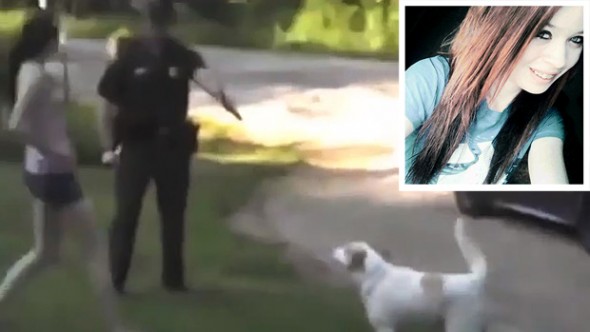 #270 POLICE OFFICER STARTS TO SHOOT A FRIENDLY DOG TILL THE OWNER STEPS IN & GETS ARRESTED