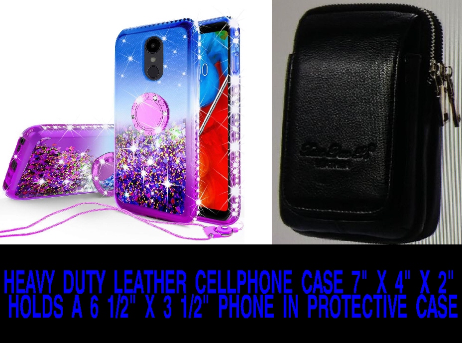 #158 BEAUTIFUL LEATHER, VERY HARD TO FIND, EXTRA LARGE CELL PHONE CARRYING CASE, GREAT KEY HOLDER, NO MORE HOLEY POCKETS 7