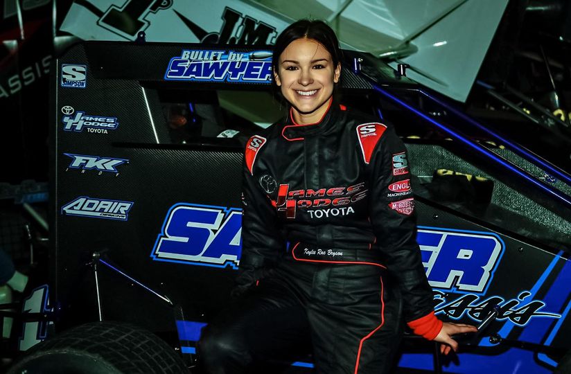 #136 MUSKOGEE'S KAYLEE BRYSON TO COMPETE IN NASCAR EVENT AT CHARLOTTE MOTOR SPEEDWAY - ONE OF JOHNNY & PATSY'S GRANDDAUGHTERS    